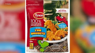 Tyson recalls 30,000 pounds of chicken nuggets