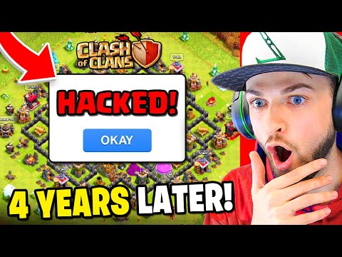 Returning to my *HACKED* Clash of Clans account! (4 YEARS LATER)