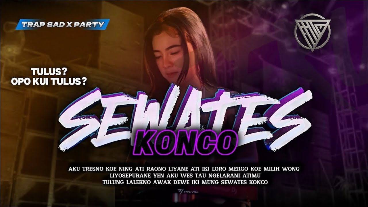 DJ VIRAL TIK TOK! Sewates konco TRAP SAD X PARTY (tulus opo kui tulus?) ALDIIHANDZ REVOLUTION 2025