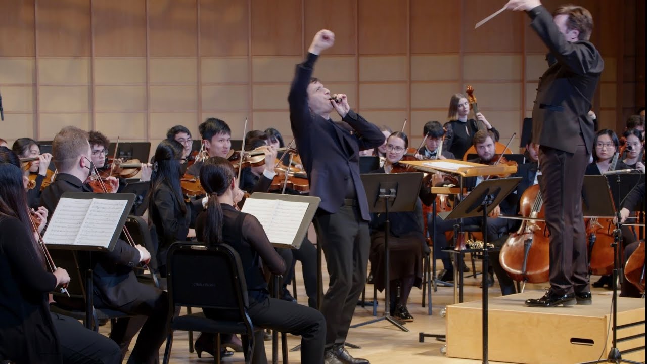 A. Schreiner - Immer kleiner. Jose Franch-Ballester, clarinet with UBC Symphony & Jonathan Girard.