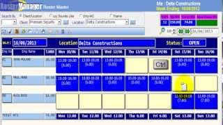 Rostering With RosterManager Part1