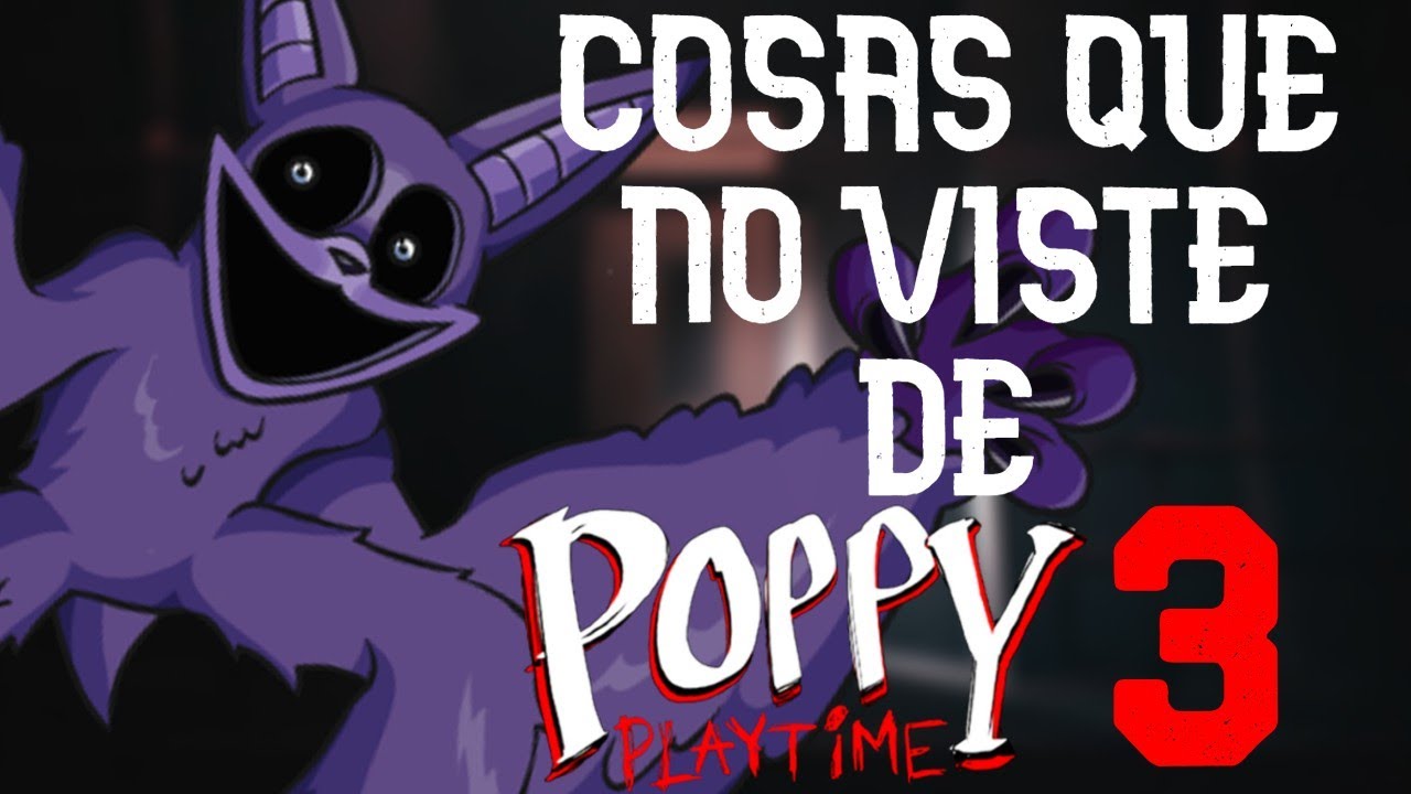 Estas nuevas imágenes de Poppy Playtime Chapter 3 revelan un lugar muy  turbio