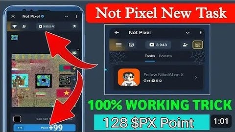 Not Pixel New Task 1024 PX Token earn Not Pixel Eligiblity Criteria not pixel new tournament update