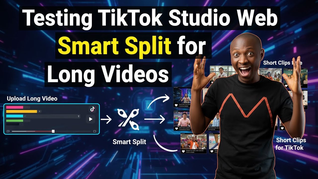 Using TikTok Studio Web: Smart Split Feature Explained (Behind the Scenes)