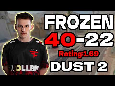 FROZEN 40-22 | rating:1.69 | (dust2) | EU FACEIT RANKED l Jun 26, 2026