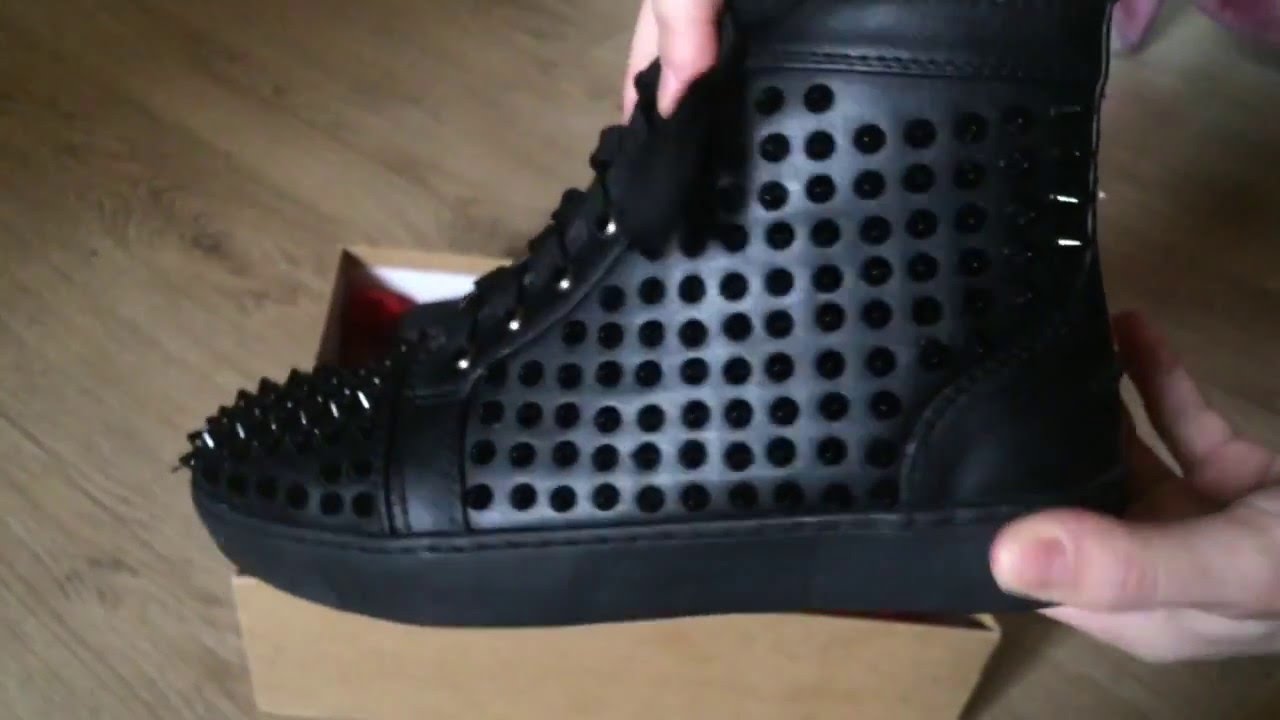 Louboutin Studded Sneakers