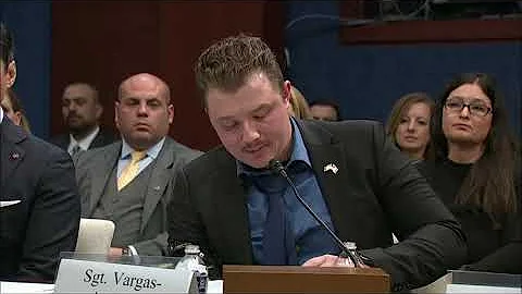 SGT Tyler Vargas-Andrews & Retired LT Col Mann Testimony at Congress 2023 - Kabul Abbey Gate Bombing