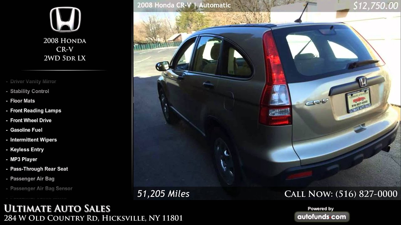 Used 2008 Honda CR V
