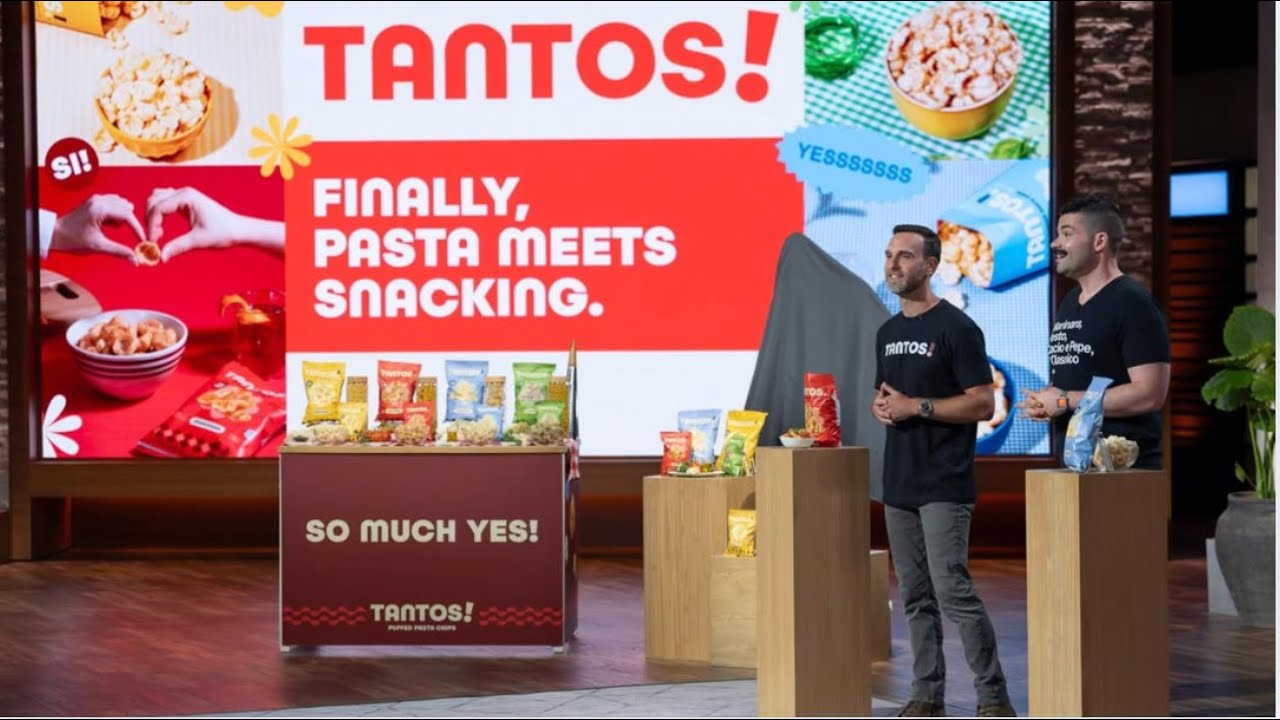 Лучшие чипсы из воздушной пасты на рынке | Tantos | Shark Tank