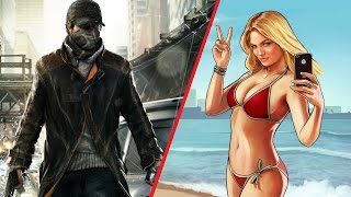 Watch Dogs vs GTA V (PC, Max Settings)