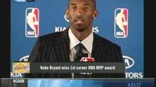 kobe bryant MVP 2007-2008