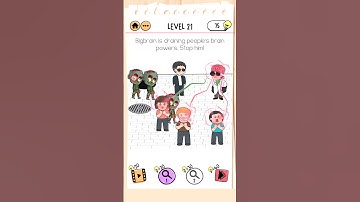 Brain Test 2: Smith and Joe Vs Professor Bigbrain Level 21