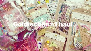 Goldiecharm1 haul