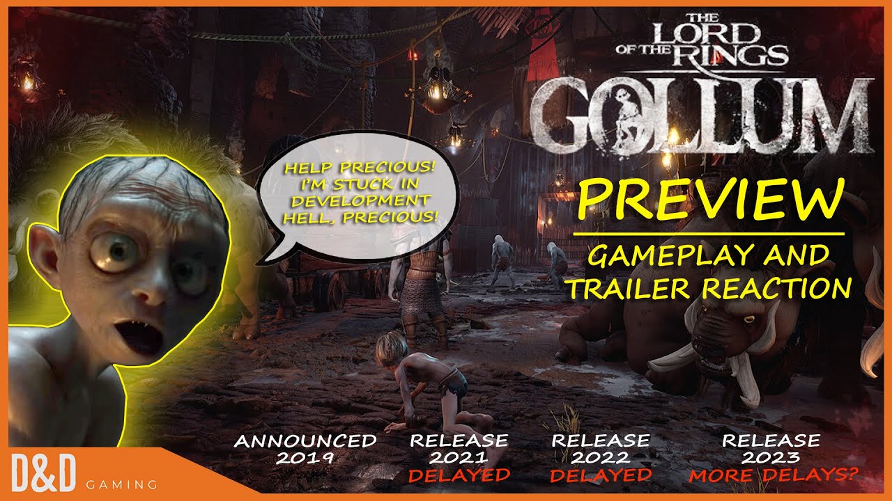 The Lord of the Rings: Gollum - TGA 201: A Split Personality Cinematic  Trailer