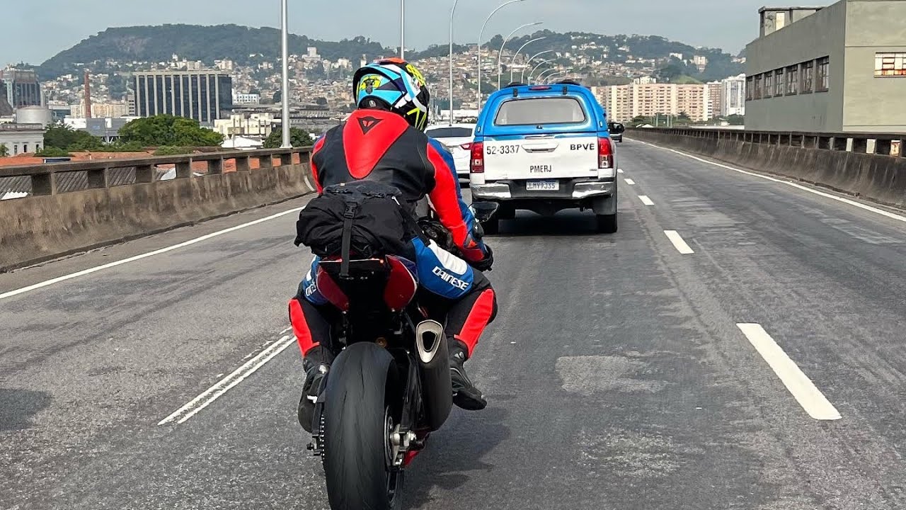 A CIDADE MAIS PERIGOSA DO BRASIL ?? VIAJEI PRO RIO DE JANEIRO DE CBR 1000 RR-R E S1000RR
