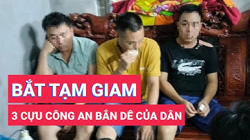 Bắt tạm giam 3 cựu công an bắn dê của dân