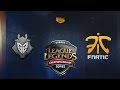 G2 vs. FNC - EU LCS Spring Split 2017 W1D1 [GER]