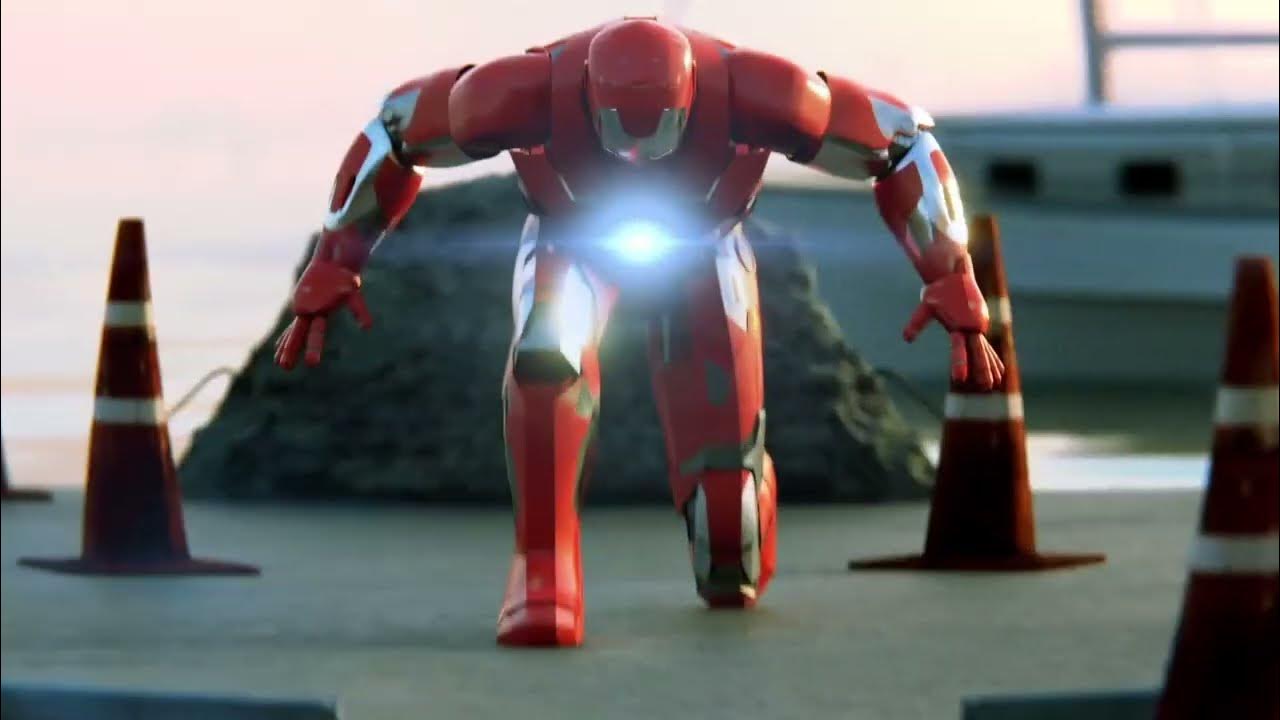 IronMan Landing Blender Render YouTube