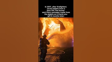Firefighters Save Piglets From Barn Fire In 2017