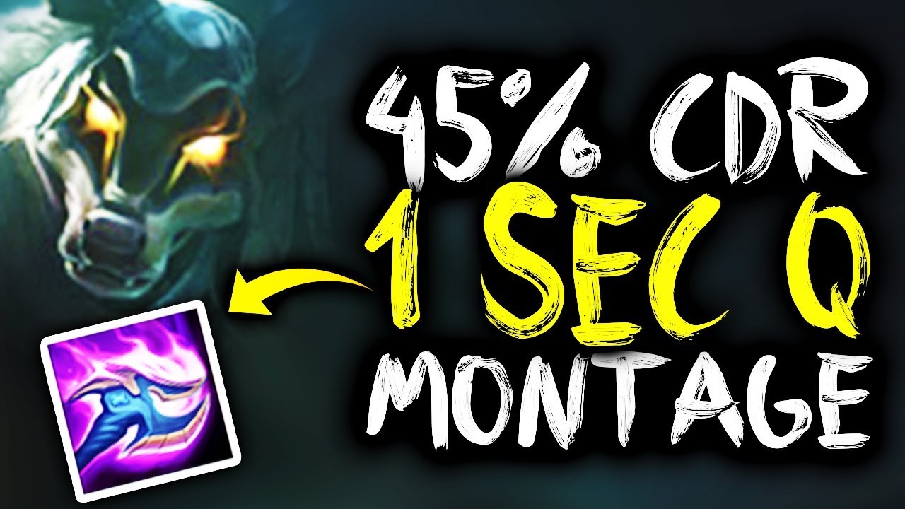 SirhcEz - NASUS BUFFS MONTAGE 45% CDR 1 SECOND Q'S