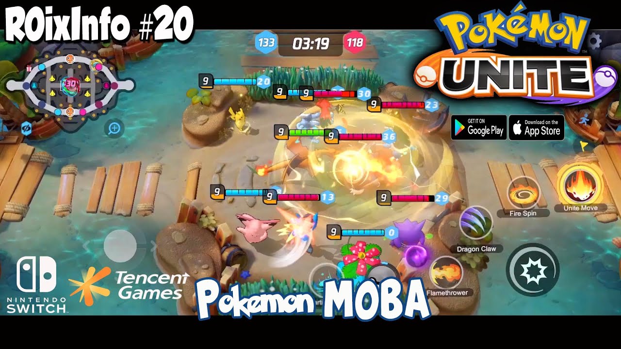 R0ixinfo 20 Pre Register Now Pokemon Unite Moba Dmc Mobile V4 Global Dekaron M Youtube