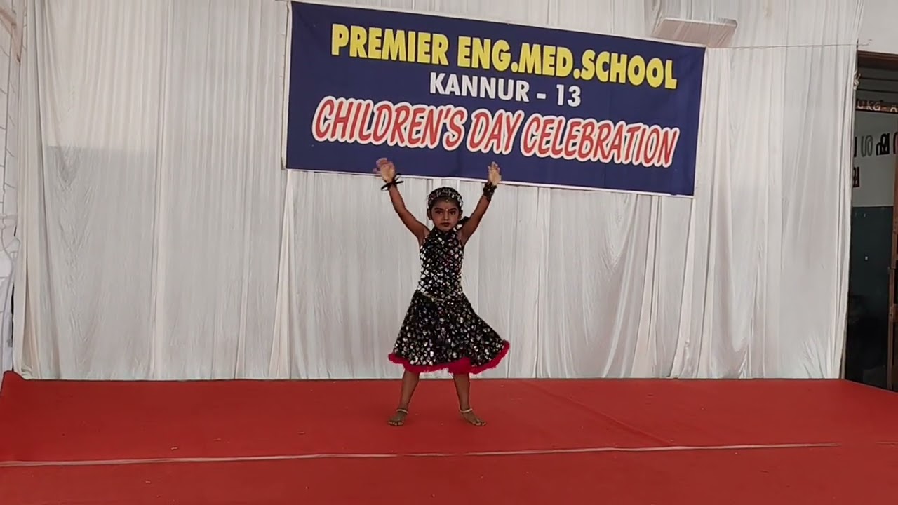 Children's day, Agnika Jibin #dance, #monica, #pattalamsong