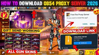 HOW TO DOWNLOAD PROXY SERVER IN FREE FIRE, HOW TO USE PROXY SERVER, HOW TO DOWNLOAD PROXY SERVER