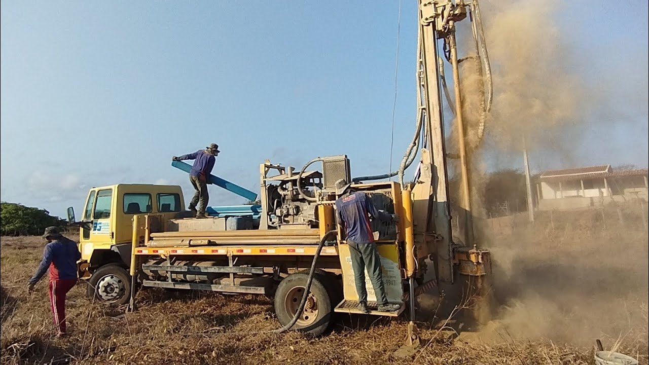 Perfuração de poço em Tabira-PE (Parte 1)