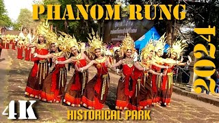 งานประเพณีขึ้นเขาพนมรุ้ง ประจำปี Phanom Rung Buriram Thailand