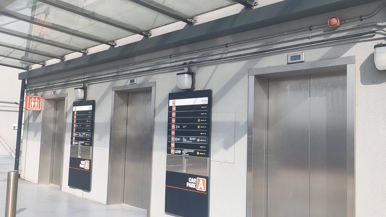 Retake 2: Otis Gen2 lifts @ Car park A | Westfield Stratford