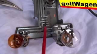 How to fix bad connector for rear lights bad ground VW Golf 4, VW Golf 5 Variant