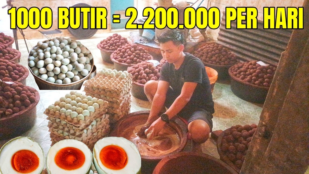 Produksi 1000 Telur Asin Per Hari, Ini Laba Bersihnya!