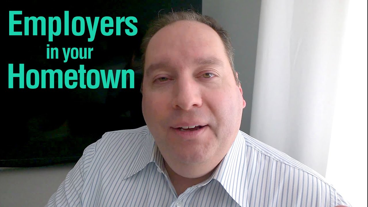 How to Find Employers in your Hometown