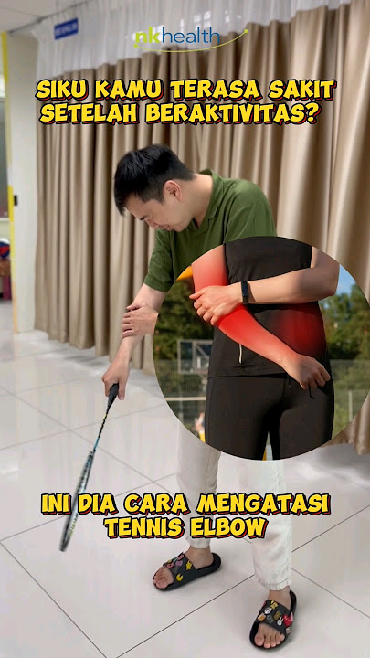 Cara Menyembuhkan Tennis Elbow! #fisioterapi #tenniselbow #nyerisiku