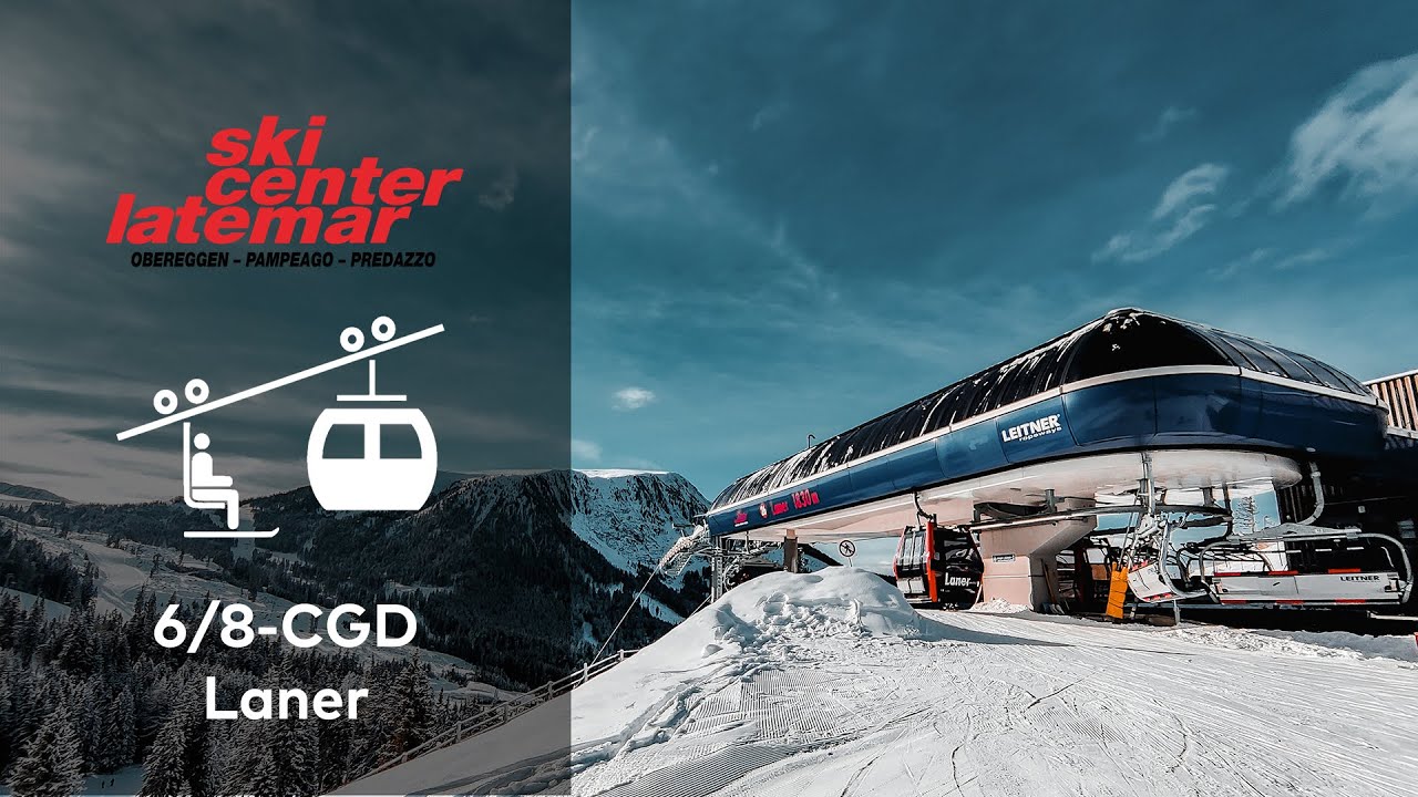 6/8-CGD Laner | Obereggen | SkiCenter Latemar | GoPro Timelapse 4K with GPS Data