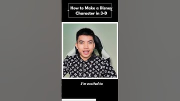 How to Make a Disney Character in 3D | Mission Fancy #ai  #aitools