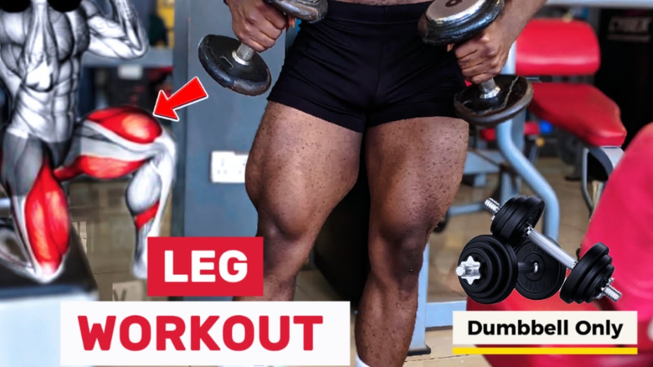 LEG WORKOUT with Dumbbells Only | Build Bigger Legs at Home (2025 ...