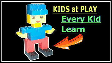 How to make doll with Lego puzzle || mini lego puzzle box tutorial || Elektronomia - Sky High Music