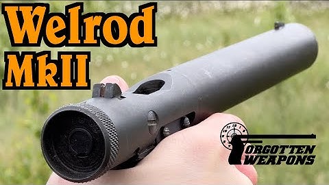 Welrod .32 at the Range: British SOE