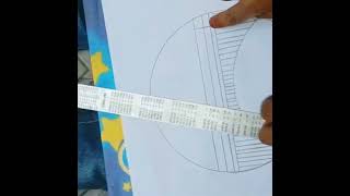 Easy bridge drawing| scenary for children 😻