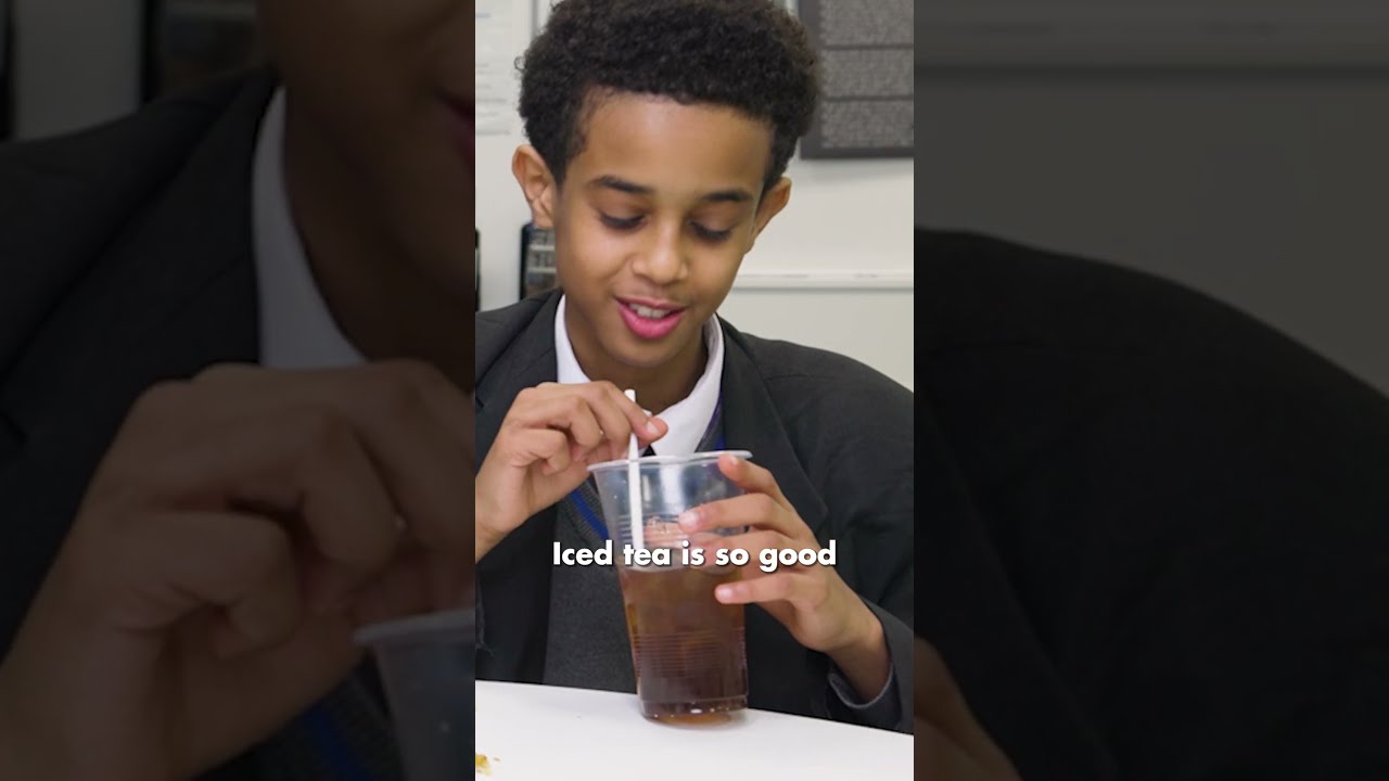 British Highschoolers Try Iced Tea For The First Time