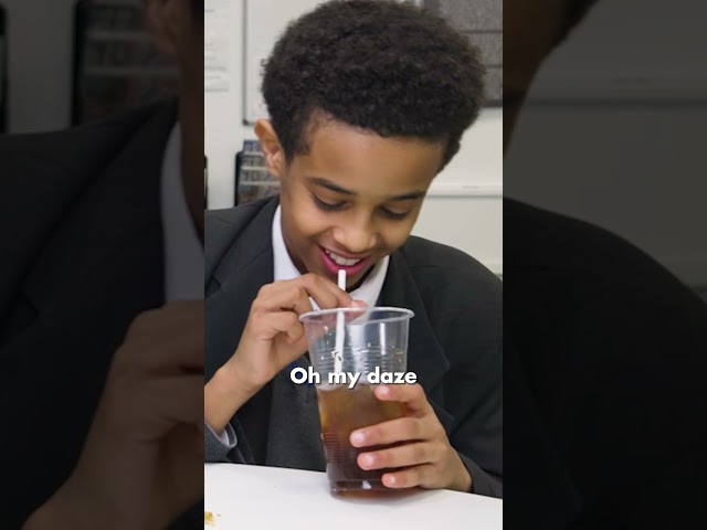 British Highschoolers try Iced Tea for the first time class=