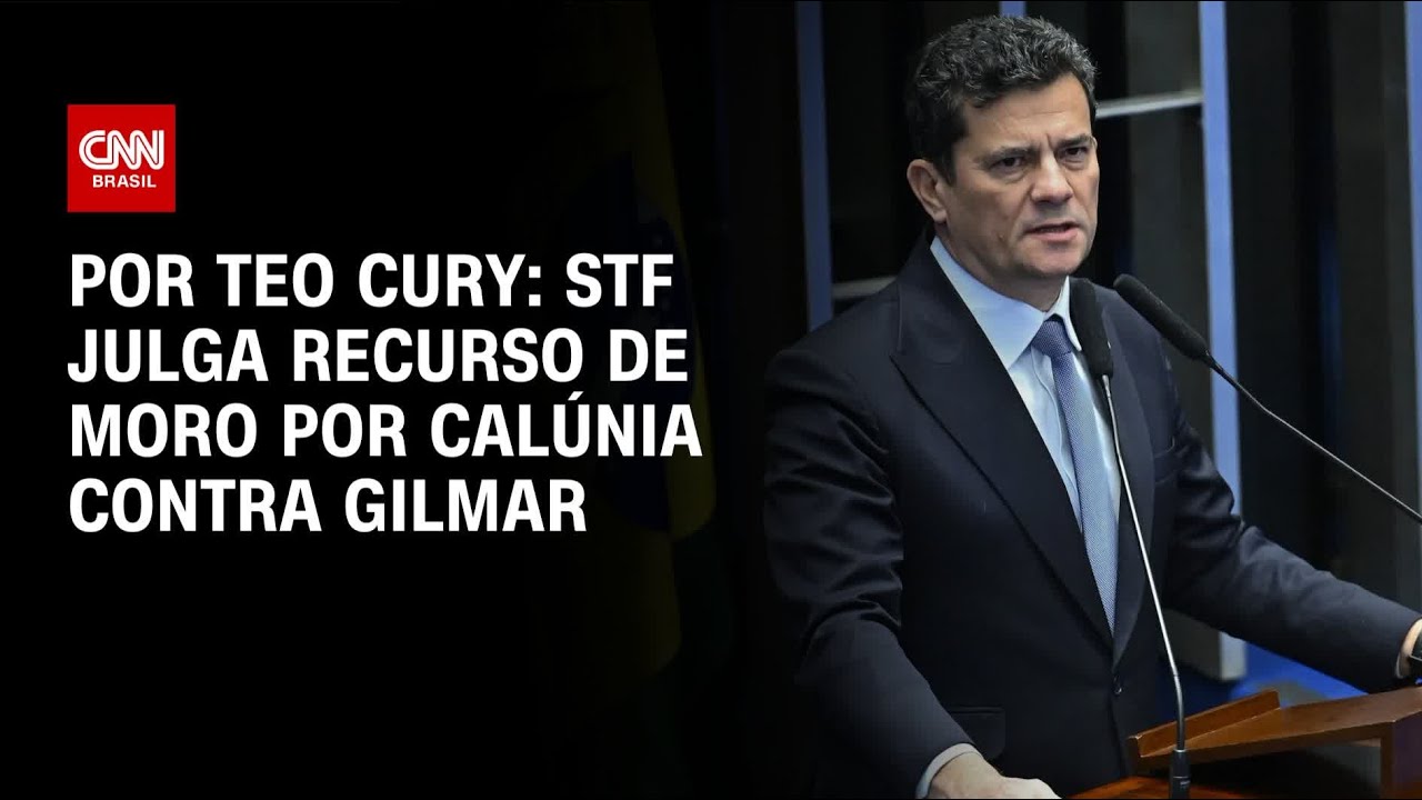 STF julga recurso de Moro por calúnia contra Gilmar Mendes | CNN NOVO DIA