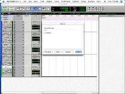 part 1 HOW TO MAKE A PRO TOOLS RECORDING