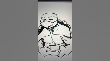 Raph being, Raph again… || #tmnt #tmntraphael #tmnt2012 #tmntraph #artwork #artist #art #funnyshort