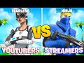 the STREAMER vs YOUTUBER Fortnite FASHION SHOW...