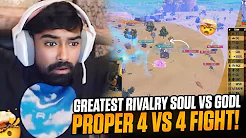 @GodLikeEsportss vs @S8ULGG The Legendary 4 vs 4 End Zone Fight ??