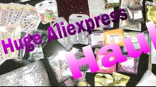 Huge AliExpress Nail Mail Haul, Unboxing All The Nail Art Goodies