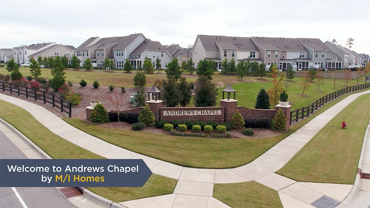 Andrews Chapel New Homes in Durham, NC YouTube