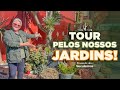 Tour pelos jardins da fazenda das suculentas